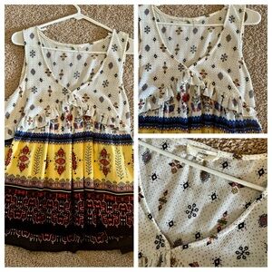 Multi color blouse / tank top